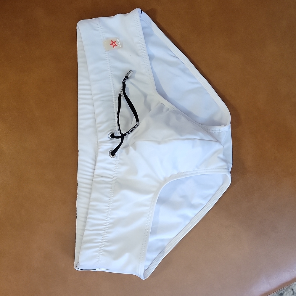Men's JOR White Speedo